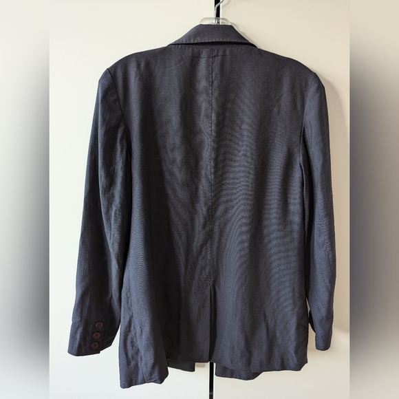 Silence + Noise Navy Oversized Blazer Size XS - Picture 7 of 7